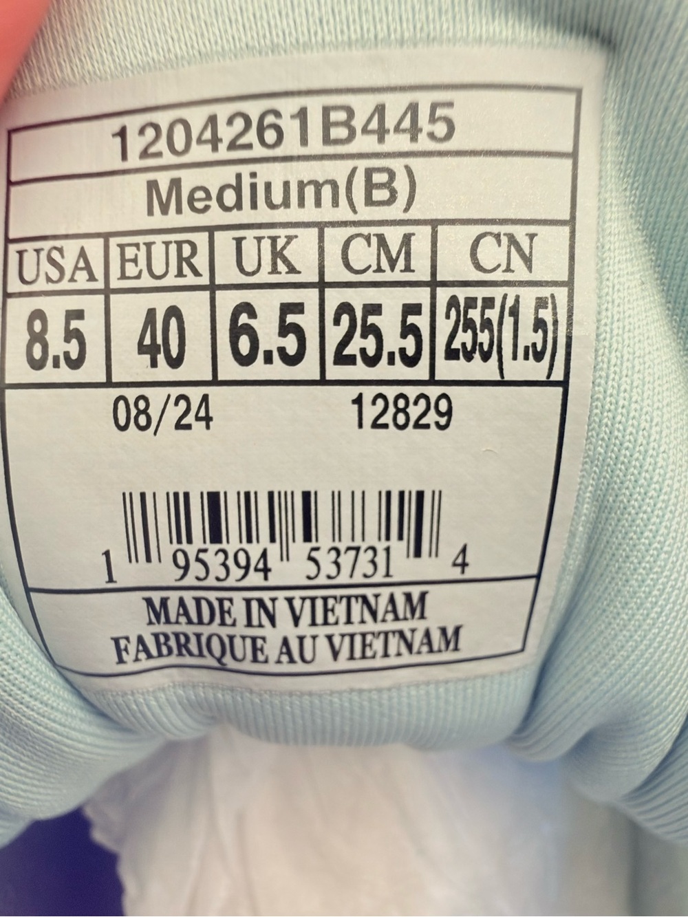 Brooks Adrenaline GTS 24 Women’s 8.5 Cloud Blue Running Shoes EUC - Picture 7 of 7